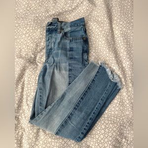 American Eagle Vintage High-rise two toned jeans